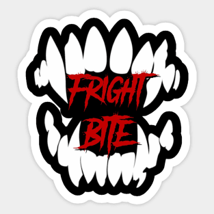 Fright Bite Sticker